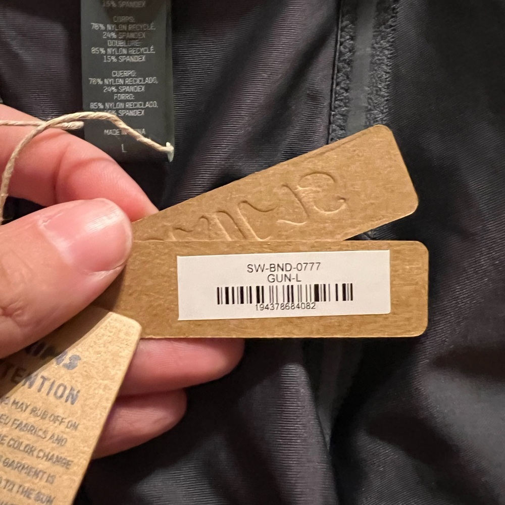 NWT skims swim bandeau top